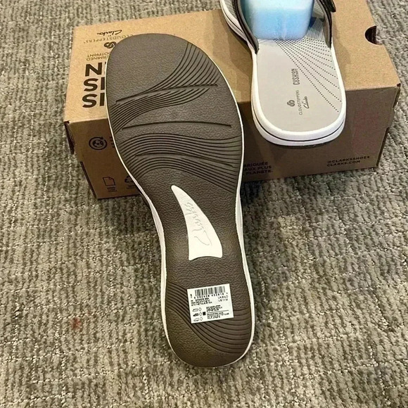 Clarks Women's Breeze Sea Pewter Synthetic 11 Wide - Picture 7 of 7